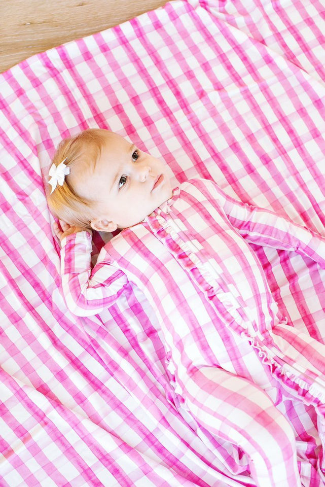 Little Pajama Co. Gingham &amp; Watermelons