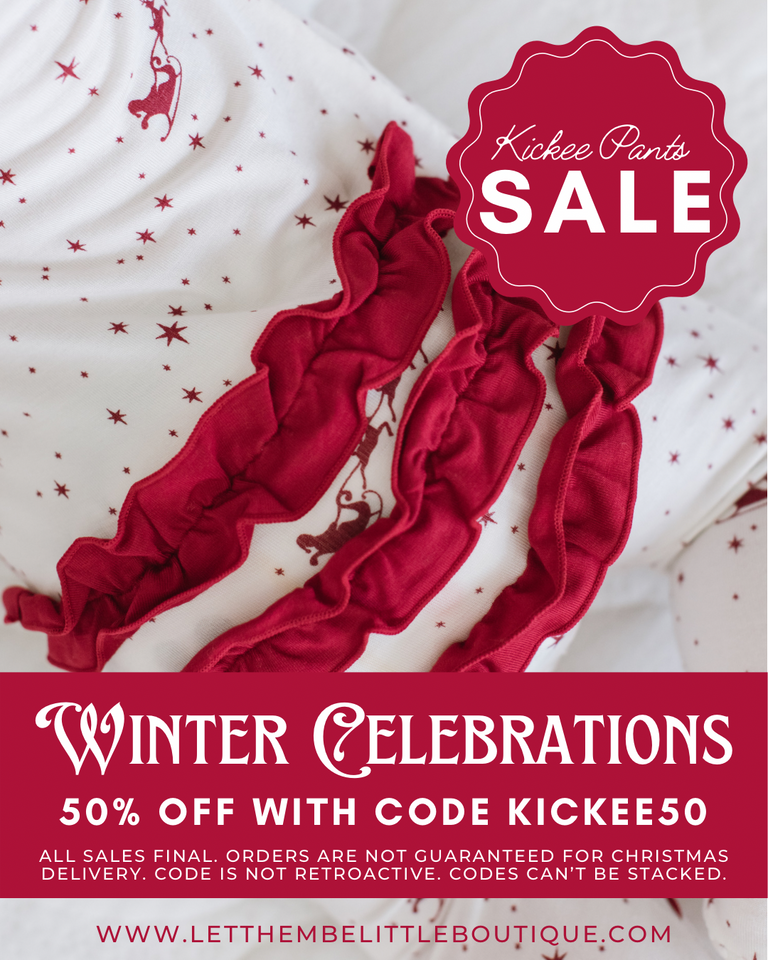 Kickee 50% off Winter Celebrations