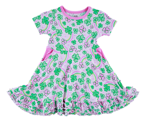 Birdie Bean Short Sleeve Birdie Dress - Bridget - Let Them Be Little, A Baby & Children's Clothing Boutique