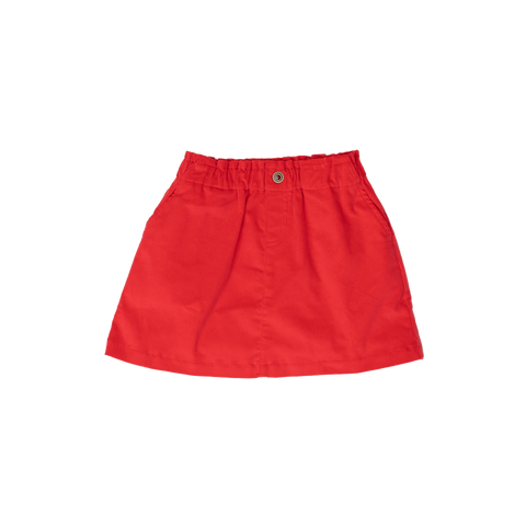 The Oaks Apparel Leigh Skirt - Red Corduroy - Let Them Be Little, A Baby & Children's Clothing Boutique