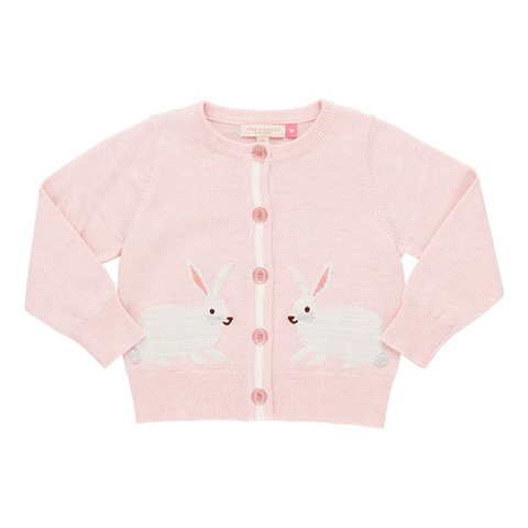 Pink Chicken Maude Sweater - Rabbit Light Pink - Let Them Be Little, A Baby & Children's Clothing Boutique