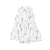 Angel Dear Tennis Tank Bodysuit Dress - Tennis Pink - Let Them Be Little, A Baby & Children's Clothing Boutique