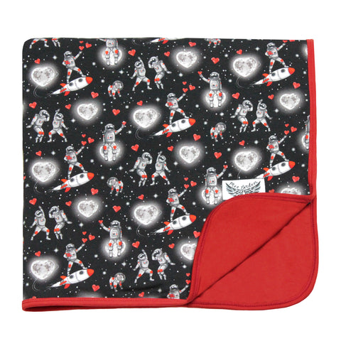 Free Birdees Toddler Blanket - Space Hearts - Let Them Be Little, A Baby & Children's Clothing Boutique