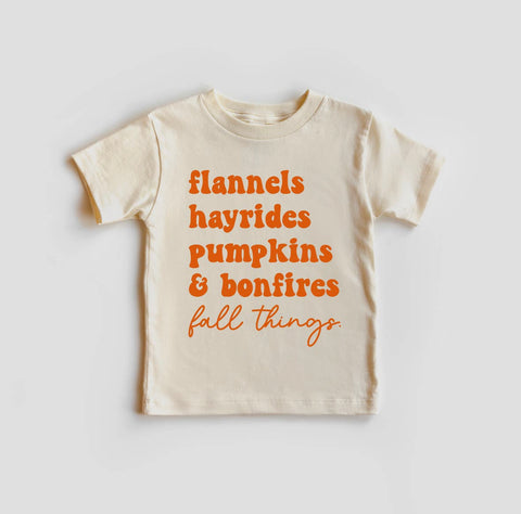 Benny & Ray Graphic Tee - Fall Things - Let Them Be Little, A Baby & Children's Clothing Boutique