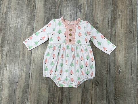 Swoon Baby Bliss Bubble - 2358 Pink Christmas - Let Them Be Little, A Baby & Children's Clothing Boutique