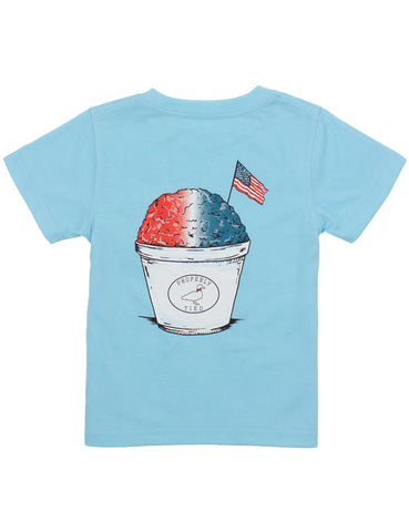 Properly Tied Short Sleeve Signature Tee - American Chillin - Let Them Be Little, A Baby & Children's Clothing Boutique