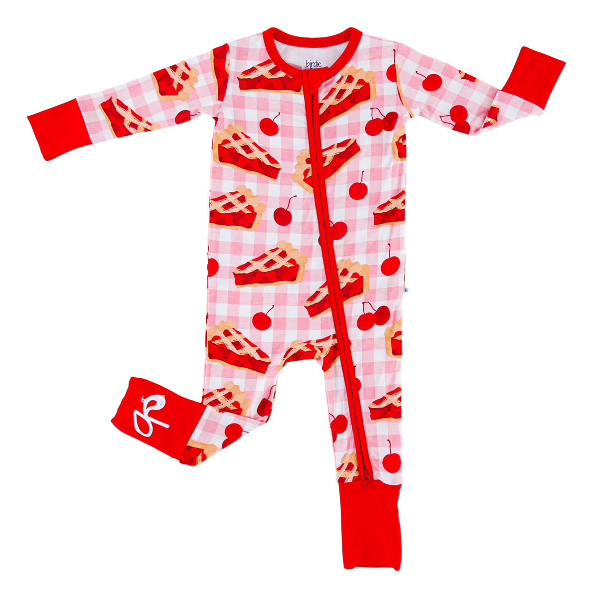 Birdie Bean Zip Romper w/ Convertible Foot Annie Let Them Be Little