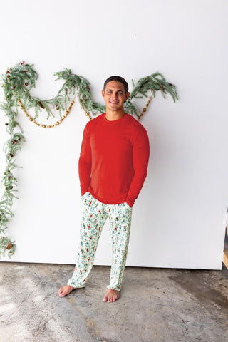 Free Birdees Men’s Long Sleeve Pajama Set - Nutcrackers Midnight March - Let Them Be Little, A Baby & Children's Clothing Boutique