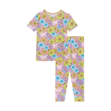 Posh Peanut Basic Short Sleeve Pajamas - Kourtney - Let Them Be Little, A Baby & Children's Clothing Boutique