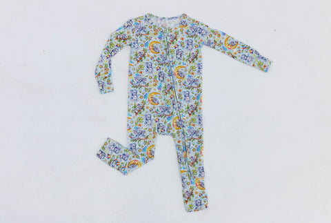 Ollee and Belle Convertible Zip Romper - Charlie - Let Them Be Little, A Baby & Children's Clothing Boutique
