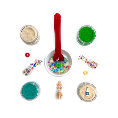 Earth Grown KidDoughs Sensory Dough Play Kit  - Magic Color Changing Cereal Mix in (Scented) - Let Them Be Little, A Baby & Children's Clothing Boutique