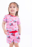 Birdie Bean Short Sleeve & Shorts 2 Piece Lounge Set - Glory - Let Them Be Little, A Baby & Children's Clothing Boutique