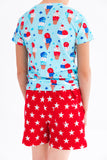 Birdie Bean Bamboo Blend Shorts - Star - Let Them Be Little, A Baby & Children's Clothing Boutique