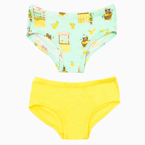 Free Birdees Girls Underwear Set of 2 - Lemonade Stands & Honey Bears - Let Them Be Little, A Baby & Children's Clothing Boutique