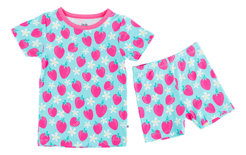 Birdie Bean Short Sleeve w/ Shorts 2 Piece PJ Set - June - Let Them Be Little, A Baby & Children's Clothing Boutique