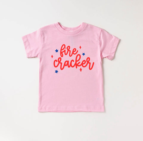 Benny & Ray Graphic Tee - Fire Cracker - Let Them Be Little, A Baby & Children's Clothing Boutique