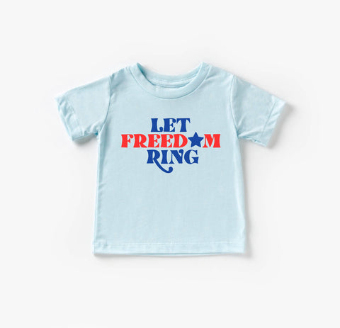 Benny & Ray Graphic Tee - Let Freedom Ring - Let Them Be Little, A Baby & Children's Clothing Boutique