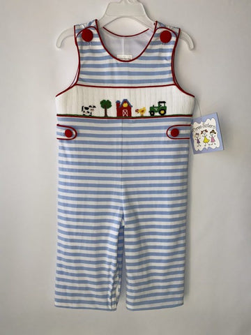 Three Sisters Smocked Longall - Farmland - Let Them Be Little, A Baby & Children's Clothing Boutique