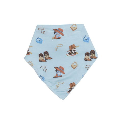 Angel Dear Bamboo Bandana Bib - Cowboy Boots - Let Them Be Little, A Baby & Children's Clothing Boutique