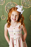 Serendipity Stripe Pocket Dress w/ Shorties - 2256 Boho Rainbow Collection - Let Them Be Little, A Baby & Children's Clothing Boutique