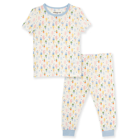 Magnetic Me Modal Toddler Pajama Set - Ice Ice Cream Baby - Let Them Be Little, A Baby & Children's Clothing Boutique