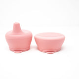 Baby Bar by Three Hearts Silicone Snack & Sippy Lid Set - Dusty Rose - Let Them Be Little, A Baby & Children's Boutique
