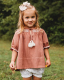Ren + Rouge Smock Top w/ Embroidered Bloomer - Let Them Be Little, A Baby & Children's Clothing Boutique