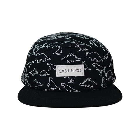 Cash & Co. Youth Snapback - Dino (Black) - Let Them Be Little, A Baby & Children's Clothing Boutique