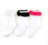 Little Stocking Co. Midi 3 Pack - White Lace - Let Them Be Little, A Baby & Children's Clothing Boutique