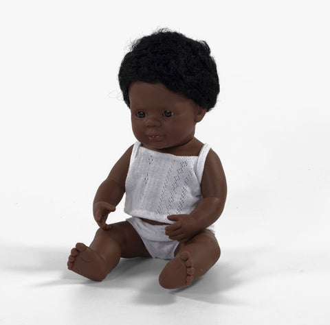 Miniland 15" African American Boy - Let Them Be Little, A Baby & Children's Clothing Boutique