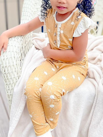 Made by Molly 2 piece pj set - Vintage Sunshine - Let Them Be Little, A Baby & Children's Clothing Boutique