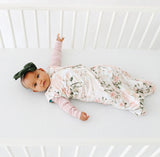 Posh Peanut Ruffled Sleep Bag 1.0 TOG - Vintage Pink Rose - Let Them Be Little, A Baby & Children's Boutique