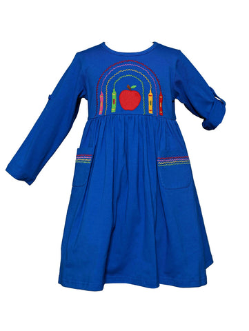 Cotton Kids Dress - Doodle Dress - Let Them Be Little, A Baby & Children's Clothing Boutique