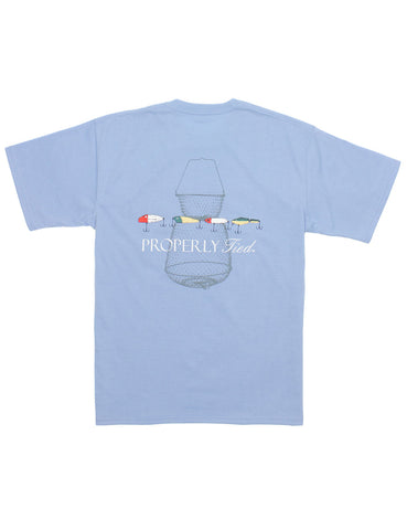 Properly Tied Short Sleeve Signature Tee - Vintage Lures - Let Them Be Little, A Baby & Children's Clothing Boutique