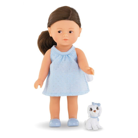 Corolle Mini Corolline 8” Doll w/ Dog - Romy - Let Them Be Little, A Baby & Children's Clothing Boutique