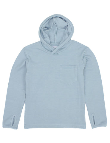 Properly Tied Shoreline Hoodie - Light Blue - Let Them Be Little, A Baby & Children's Clothing Boutique