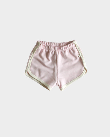 Baby Sprouts Track Shorts - Light Pink - Let Them Be Little, A Baby & Children's Clothing Boutique