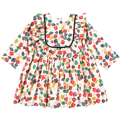 Pink Chicken Michaela Dress - Gemstones - Let Them Be Little, A Baby & Children's Clothing Boutique