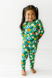 Macaron + Me Long Sleeve Toddler PJ Set - Sports - Let Them Be Little, A Baby & Children's Clothing Boutique