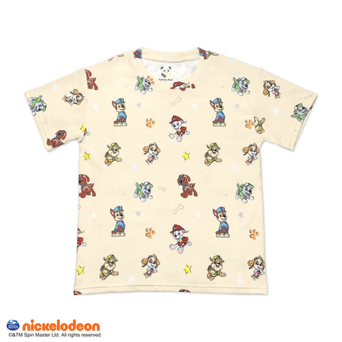 Bellabu Bear Bamboo Blended French Terry Short Sleeve Tee - PAW Patrol Classic - Let Them Be Little, A Baby & Children's Clothing Boutique