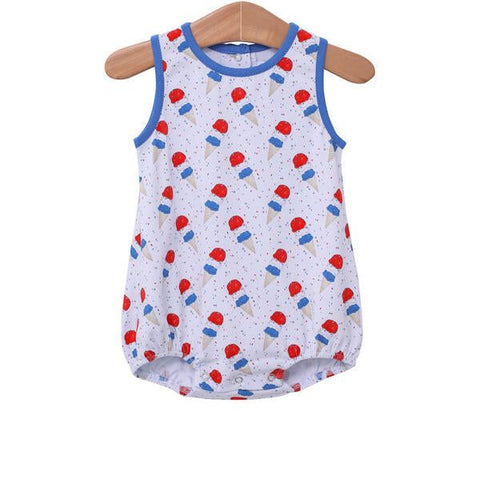 Trotter Street Kids Bubble - Patriotic Ice Cream - Let Them Be Little, A Baby & Children's Clothing Boutique