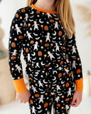 KiKi + Lulu Long Sleeve 2 Piece Set - Mummy I'm Afraid of the Dark (Glow in the Dark) - Let Them Be Little, A Baby & Children's Clothing Boutique