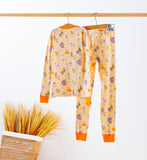 Nola Tawk Long Sleeve Organic Cotton PJ Set - Paws-itively Spooky - Let Them Be Little, A Baby & Children's Clothing Boutique