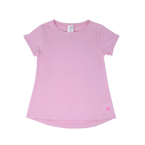 Set Athleisure Bridget Basic Tee - Cotton Candy Pink - Let Them Be Little, A Baby & Children's Clothing Boutique
