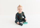 Posh Peanut Zipper Footie - Posh Player One - Let Them Be Little, A Baby & Children's Clothing Boutique