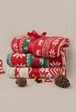 Christmas Pattern Luxury Soft Throw Blanket - Snow - Let Them Be Little, A Baby & Children's Clothing Boutique