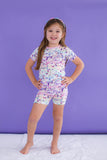 Birdie Bean Short Sleeve w/ Shorts 2 Piece PJ Set - Renee - Let Them Be Little, A Baby & Children's Clothing Boutique