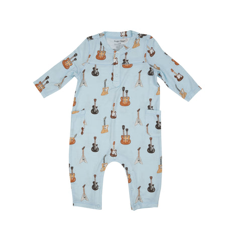 Angel Dear Long Sleeve Romper - Electric Guitar - Let Them Be Little, A Baby & Children's Clothing Boutique