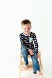 Kiki + Lulu Long Sleeve Pocket Tee - Party Animals - Let Them Be Little, A Baby & Children's Clothing Boutique
