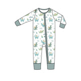 Angel Dear 2 Way Zipper Romper - Dragons - Let Them Be Little, A Baby & Children's Clothing Boutique